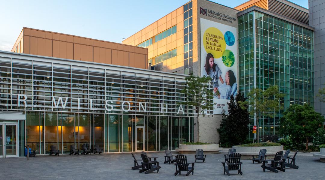 LR Wilson Hall at sunset